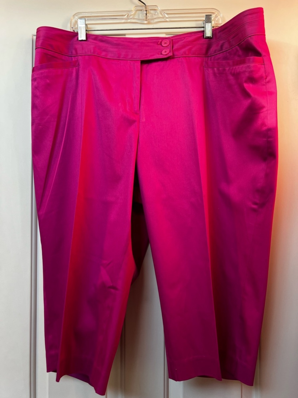 Lane Bryant Hot Pink Capri Pants